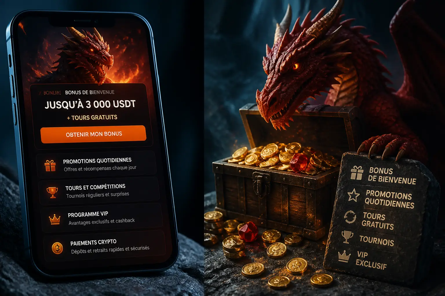 Bonus Dragonia Casino : toutes les offres visual guide for Dragonia Casino